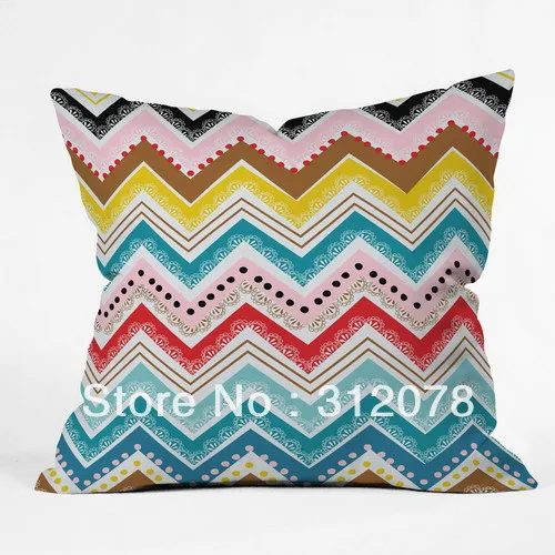 Chevron Zigged Sofa Cushion Cover ,45*45CM (18 Inch) 
Chevron Zigged Sofa Cushion Cover ,45*45CM (18 Inch)