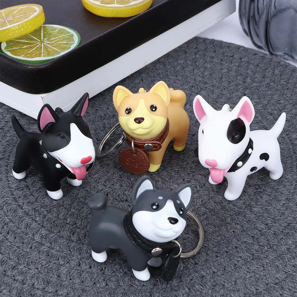 2019 Cute Dog Keychain Hand-painted Craft Dog Bull Terrier Keychain PVC Vinyl Animal Figure Trinkets for Car Keychain Gift
2019 Cute Dog Keychain Hand-painted Craft Dog Bull Terrier Keychain PVC Vinyl Animal Figure Trinkets for Car Keychain Gift