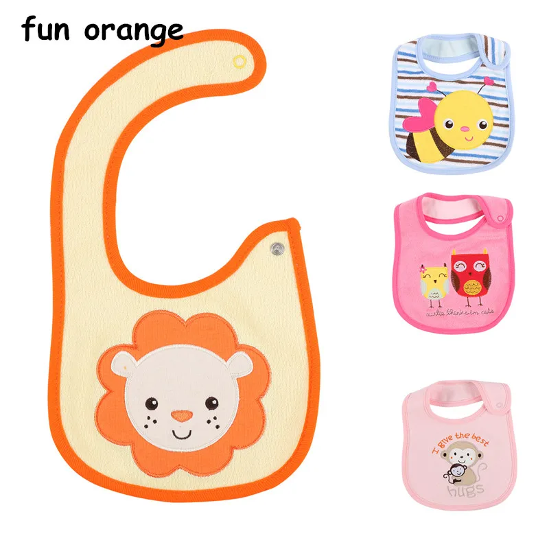 Fun Orange Baby Bibs Cute Cartoon Infant Saliva Towels Baby Waterproof Bibs Cotton Newborn Feeding Burp Cloths
Fun Orange Baby Bibs Cute Cartoon Infant Saliva Towels Baby Waterproof Bibs Cotton Newborn Feeding Burp Cloths