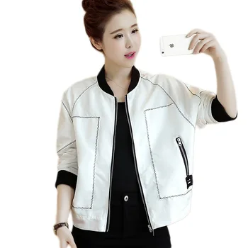 Spring New Fashion Ladies Jackets Short Coat Baseball Uniform Bomber Jacket Women Outwear Student Casual Women Basic Coats
Spring New Fashion Ladies Jackets Short Coat Baseball Uniform Bomber Jacket Women Outwear Student Casual Women Basic Coats