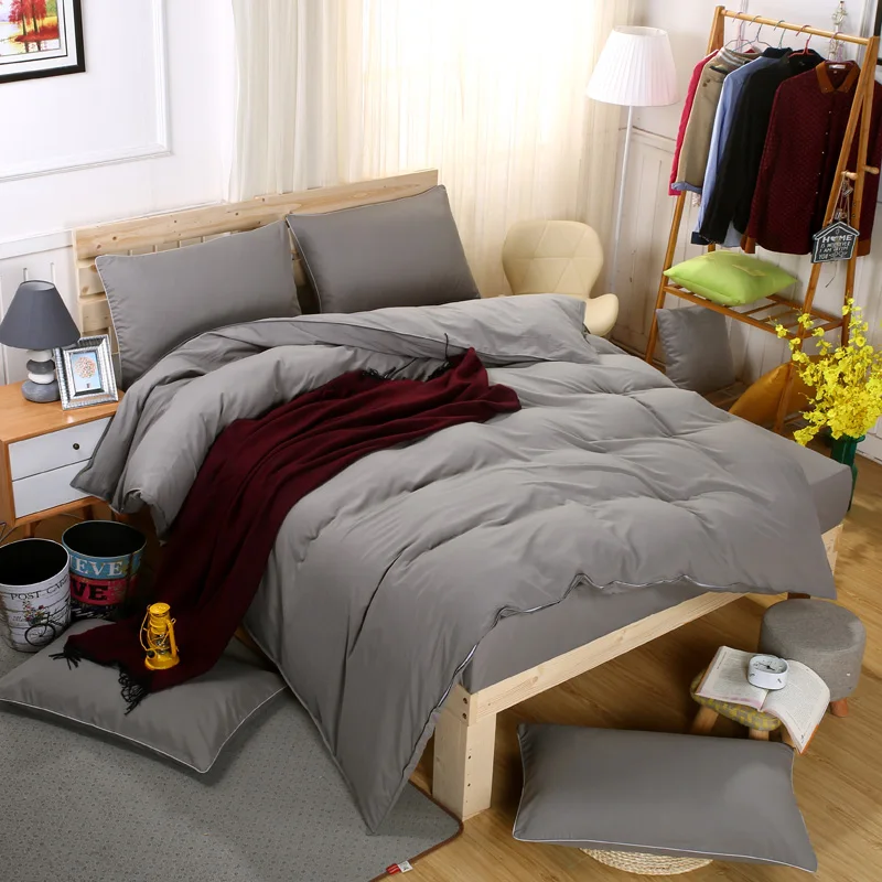 Grey Bed Cover Set 2019 Solid Red Yellow Bedding Set Blue Pure Color Duvet Cover Sheet Pillowcase Set Student Dormitory Bedding
Grey Bed Cover Set 2019 Solid Red Yellow Bedding Set Blue Pure Color Duvet Cover Sheet Pillowcase Set Student Dormitory Bedding