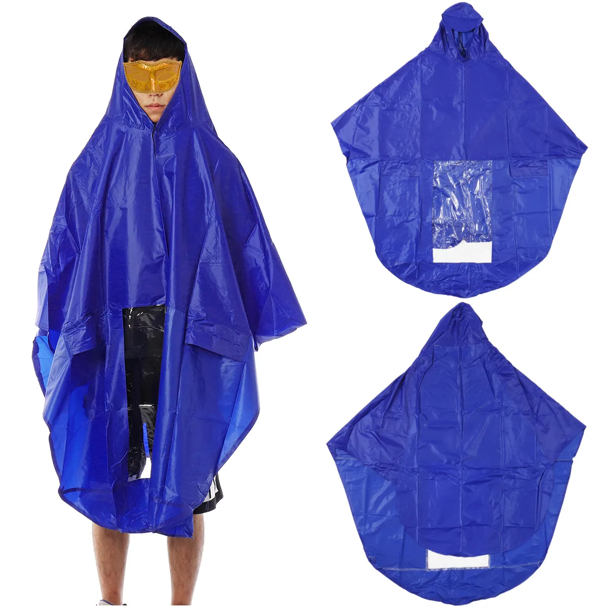 Blue Lengthen 140*110cm Waterproof PVC Motorcycle Raincoat Mobility Scooter Large Bike Rain Coat Cape Poncho Hooded Men Women
Blue Lengthen 140*110cm Waterproof PVC Motorcycle Raincoat Mobility Scooter Large Bike Rain Coat Cape Poncho Hooded Men Women