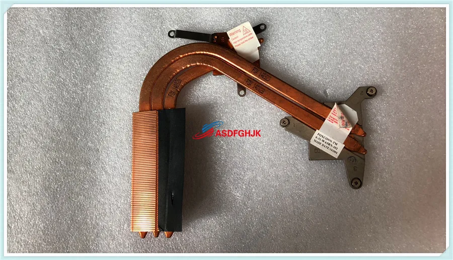 Оригинальный радиатор для охлаждения процессора ноутбука Clevo WA50 W650 WA650 WA50SJ WA650SRQ