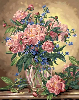 Diamond mosaic full square diamond embroidery beads Peony flower floral vase oil diamond cross stitch sets unfinish painting
Diamond mosaic full square diamond embroidery beads Peony flower floral vase oil diamond cross stitch sets unfinish painting