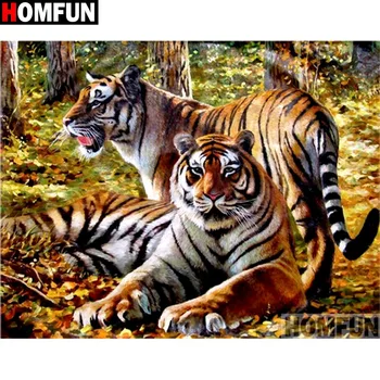 HOMFUN Full Square/Round Drill 5D DIY Diamond Painting "Animal tiger" Embroidery Cross Stitch 5D Home Decor Gift A15125
HOMFUN Full Square/Round Drill 5D DIY Diamond Painting "Animal tiger" Embroidery Cross Stitch 5D Home Decor Gift A15125