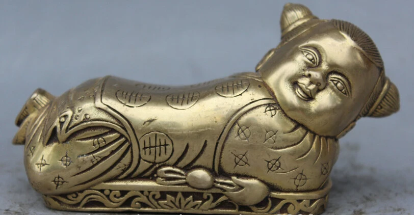 zhaorui5886535" China Chinese Brass Tong Zi Boy Sleep Weeping willow Pillow Statue
zhaorui5886535" China Chinese Brass Tong Zi Boy Sleep Weeping willow Pillow Statue