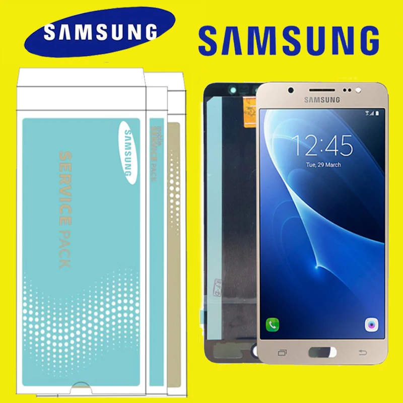 ORIGINAL 5.2'' AMOLED LCD for SAMSUNG Galaxy J5 2016 Display J510 J510F J510FN J510M Touch Screen Digitizer with SERVICE PACK
ORIGINAL 5.2'' AMOLED LCD for SAMSUNG Galaxy J5 2016 Display J510 J510F J510FN J510M Touch Screen Digitizer with SERVICE PACK