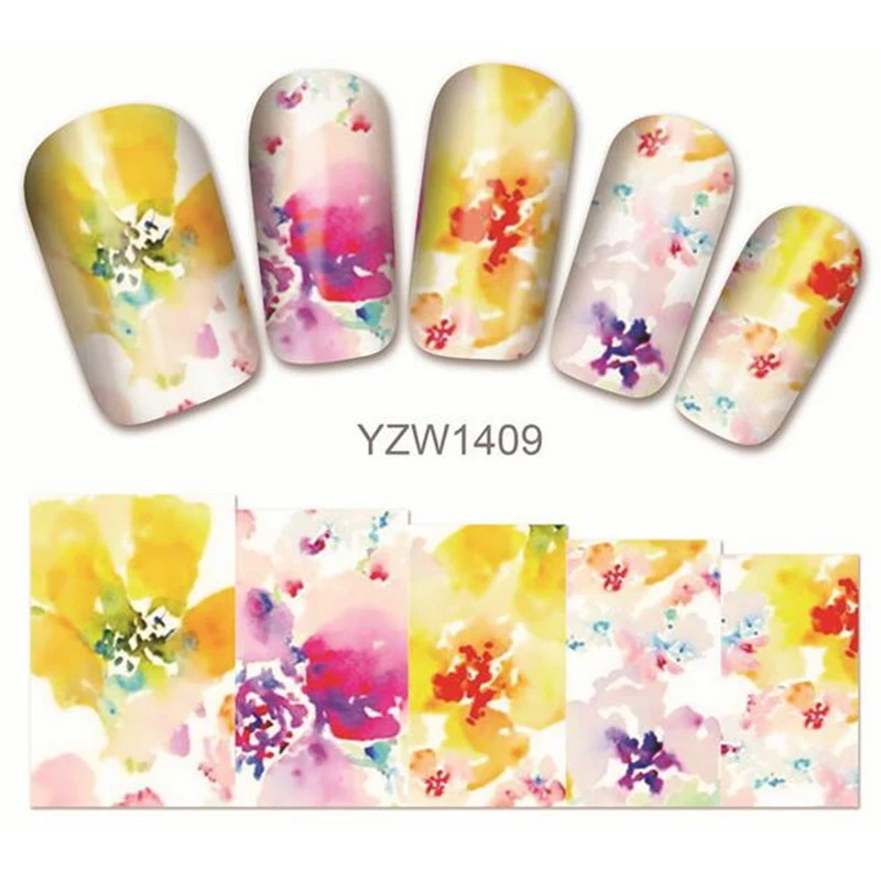 2018 New Arrival 1 Sheet Hand Painted Beauty Flower Nail Stickers Nail Art Decals Nail Art Fashion Decorations Polish
2018 New Arrival 1 Sheet Hand Painted Beauty Flower Nail Stickers Nail Art Decals Nail Art Fashion Decorations Polish