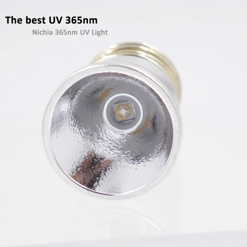 26.5mm Nichia 365nm uv light led drop in for 501b 502b flashlight,OP reflector,Fluorescent agent detection
26.5mm Nichia 365nm uv light led drop in for 501b 502b flashlight,OP reflector,Fluorescent agent detection