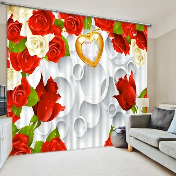 Flowers print Chinese Customized 3D Blackout Curtains Living Room Bedroom Hotel Window rose curtains
Flowers print Chinese Customized 3D Blackout Curtains Living Room Bedroom Hotel Window rose curtains