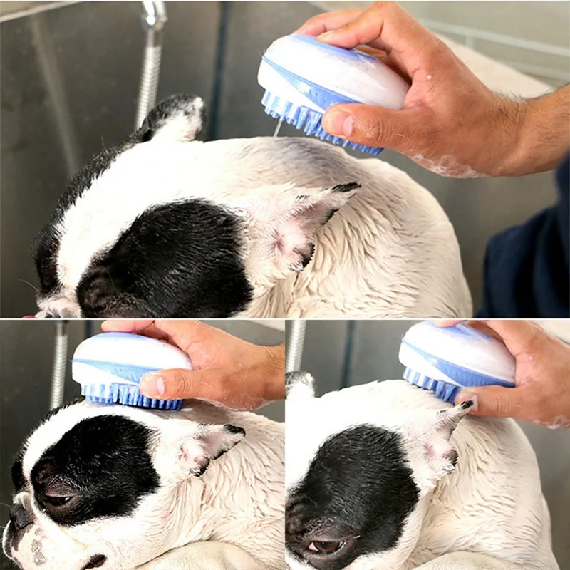 Pet Dog Grooming Bathing Brush And Soap And Shampoo Dispenser Gentle Loose Hair Remover And Skin Massager
Pet Dog Grooming Bathing Brush And Soap And Shampoo Dispenser Gentle Loose Hair Remover And Skin Massager