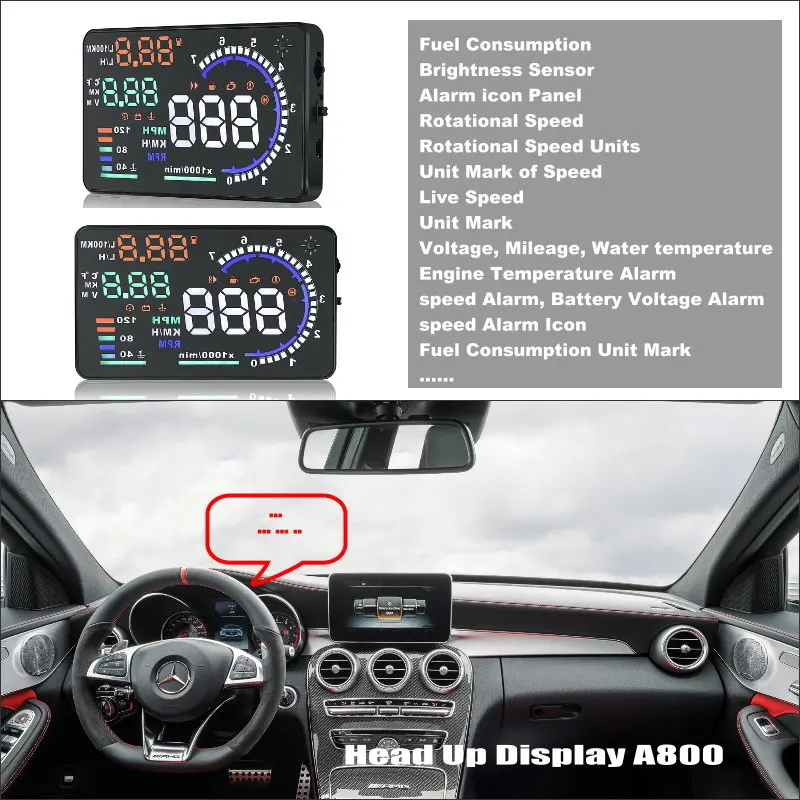 Liislee Reflect Windshield Car Safety Driving For Mercedes Benz C W202 W203 W204 W205 - HUD head up display screen projector
Liislee Reflect Windshield Car Safety Driving For Mercedes Benz C W202 W203 W204 W205 - HUD head up display screen projector