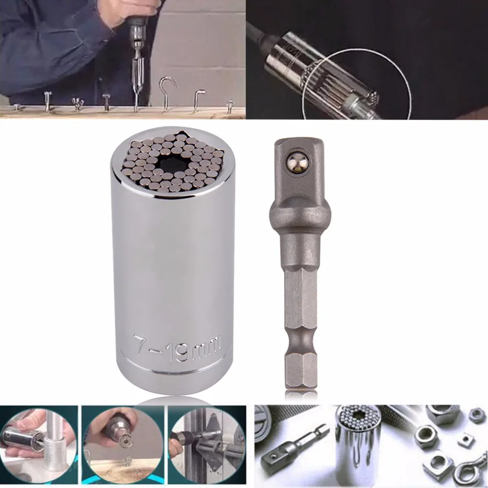 1 Set Universal Socket Multi-Function A Hand Tool Set Repair Kit Locksmith Screwdriver Wrench Adapter Multitool Car
1 Set Universal Socket Multi-Function A Hand Tool Set Repair Kit Locksmith Screwdriver Wrench Adapter Multitool Car