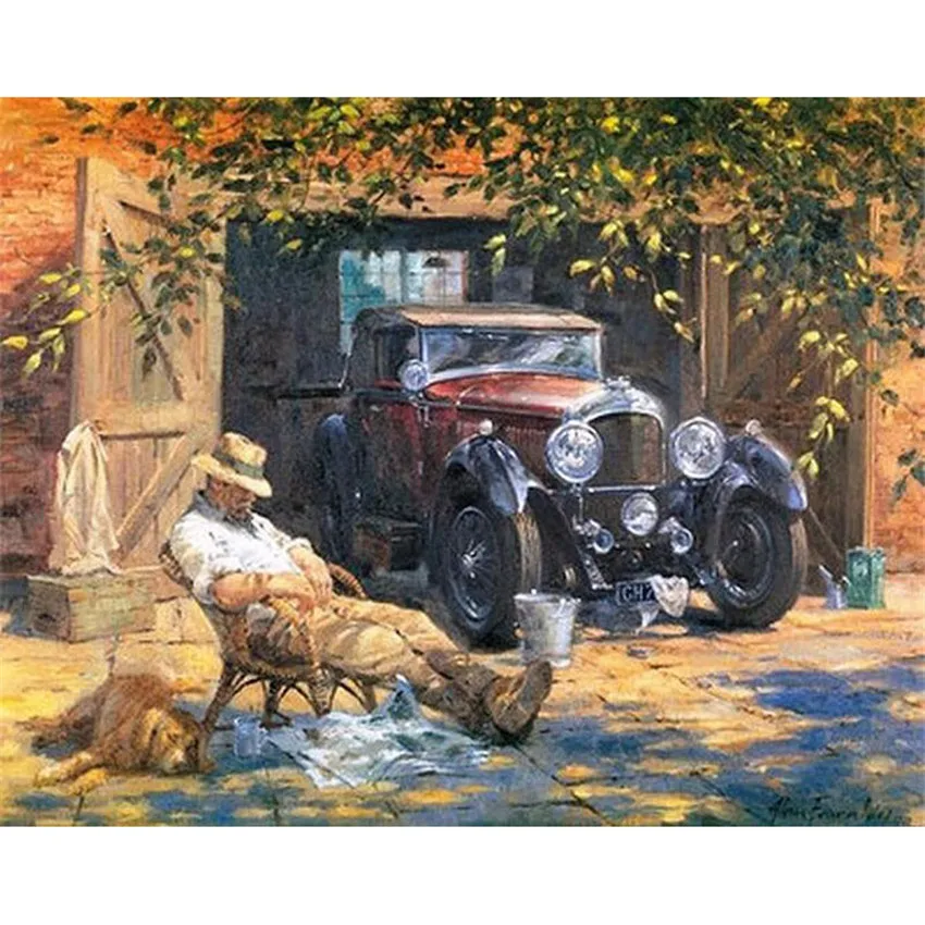 DIY Digital Painting By Numbers Package Comfortable life oil painting mural Kits Coloring Wall Art Picture Gift frameless
DIY Digital Painting By Numbers Package Comfortable life oil painting mural Kits Coloring Wall Art Picture Gift frameless