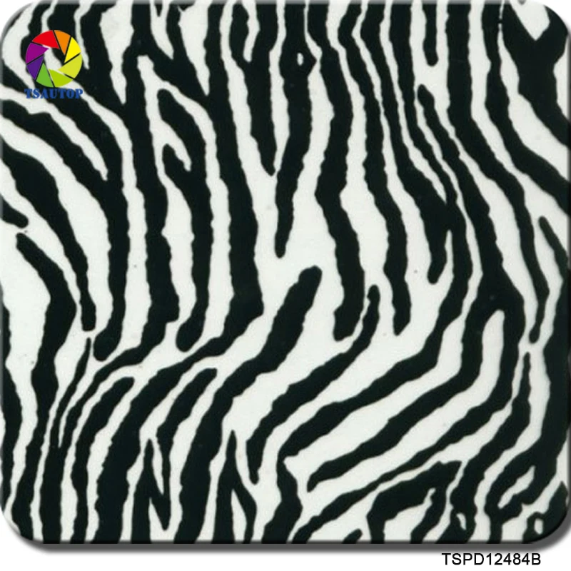 TSAUTOP Size 1m X 10m Water Transfer Printing Film Black And White Animal Striae Hydrographic Film TS12484
TSAUTOP Size 1m X 10m Water Transfer Printing Film Black And White Animal Striae Hydrographic Film TS12484