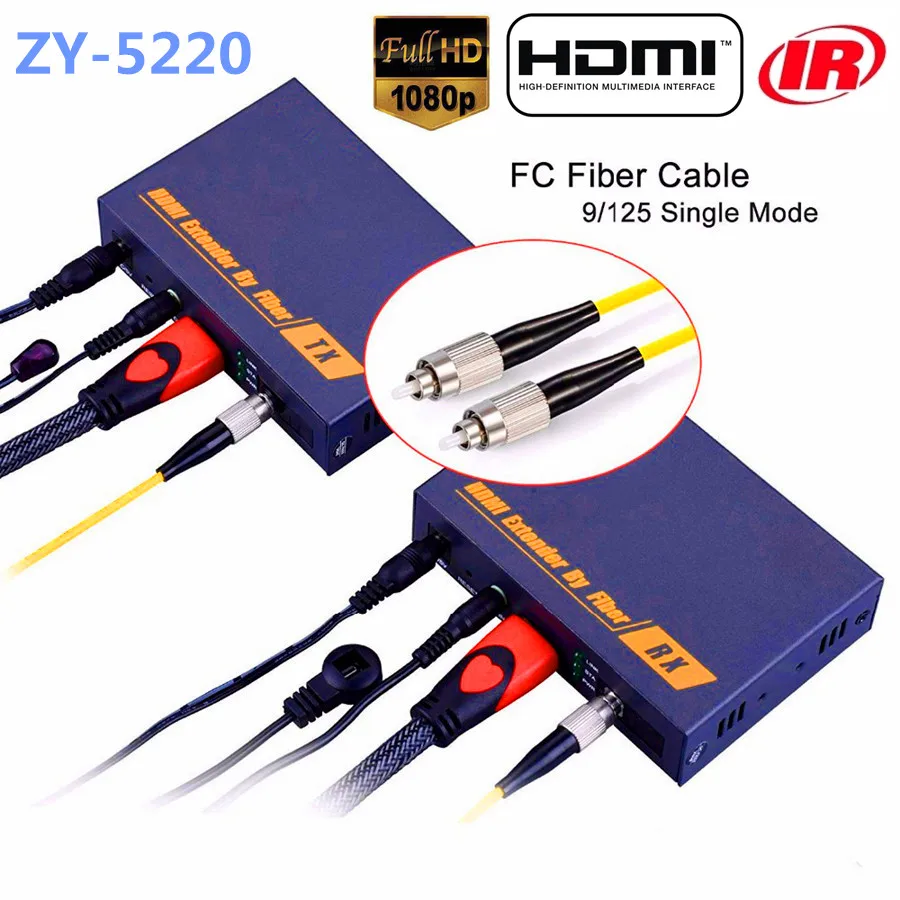 LKV378 HDMI Fiber Optic Transmitter Optical Video Audio Converter Over TCP IP 1080P HDMI IR Extender 20km Via SC/FC Fiber Cable
LKV378 HDMI Fiber Optic Transmitter Optical Video Audio Converter Over TCP IP 1080P HDMI IR Extender 20km Via SC/FC Fiber Cable
