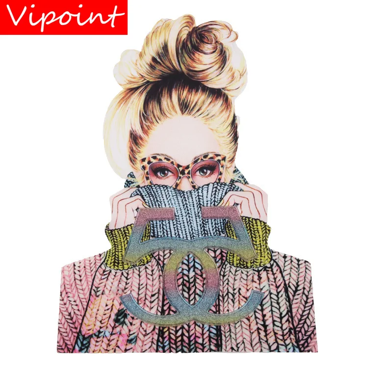 VIPOINT embroidery big 3D printed patches belle patches badges applique patches for clothing JW-105
VIPOINT embroidery big 3D printed patches belle patches badges applique patches for clothing JW-105