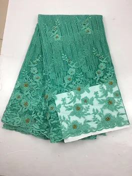 High Quality African Lace Fabric 2017 Latest African Guipure Lace Green Color Nigerian Guipure Lace Fabric With Beaded
High Quality African Lace Fabric 2017 Latest African Guipure Lace Green Color Nigerian Guipure Lace Fabric With Beaded