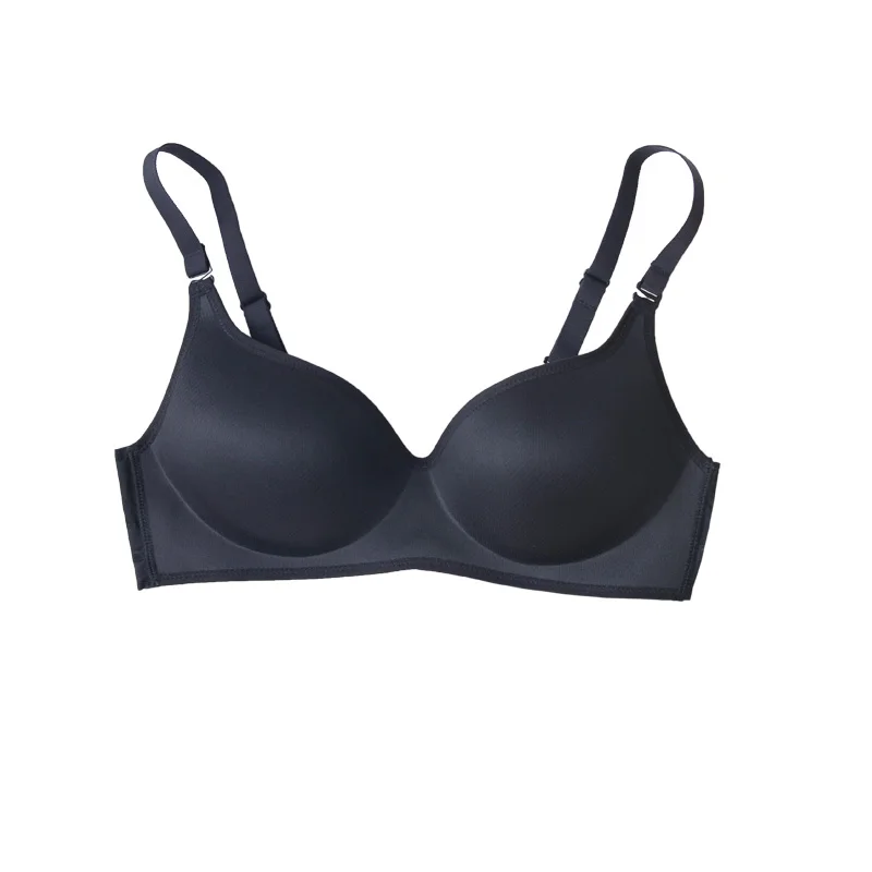 Leechee 100% silk seamless integrated bra Large size rimless underwear High-end thin style frail breathable bra
Leechee 100% silk seamless integrated bra Large size rimless underwear High-end thin style frail breathable bra