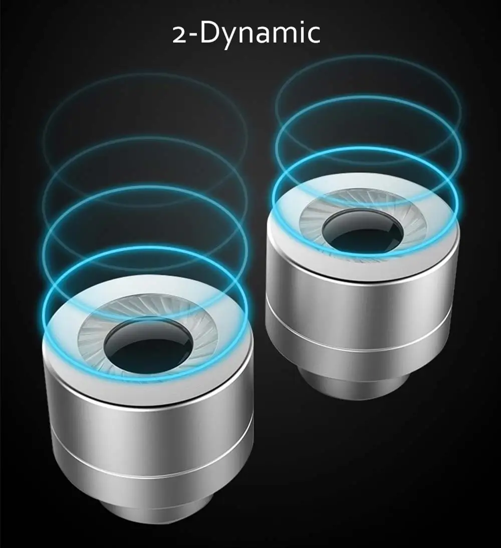 double dynamic hifi earphone sport 8