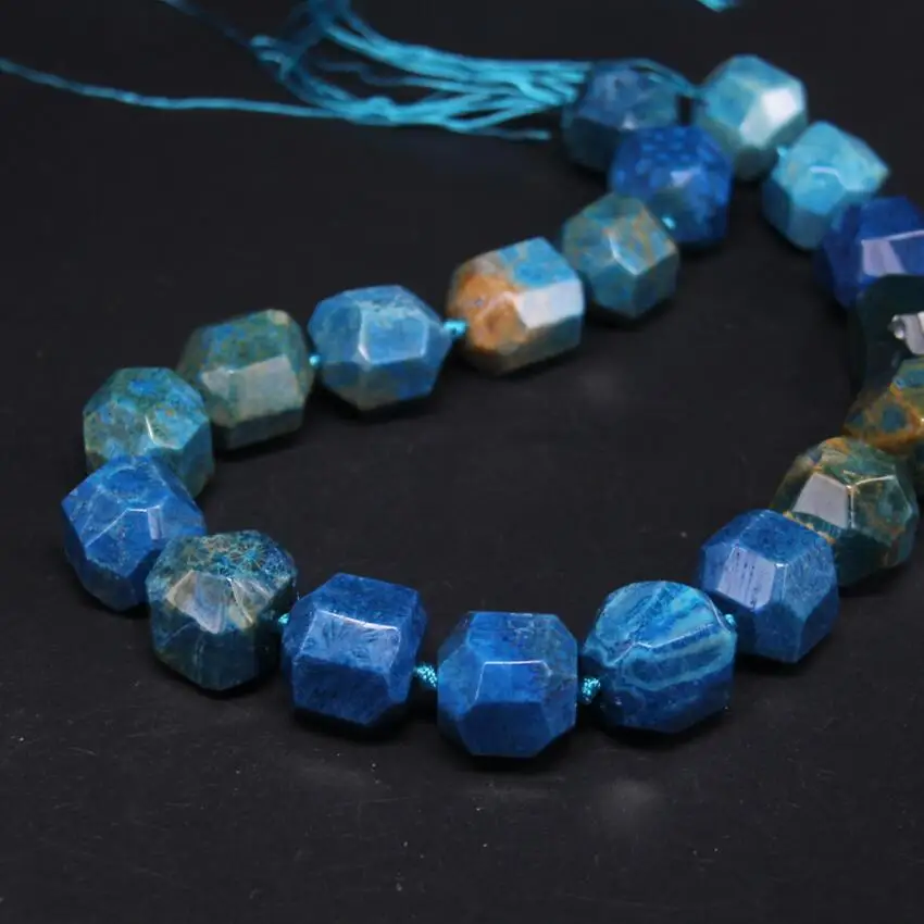 15.5"strand Large Faceted Nuggets Blue Coral Jades Loose Beads,Natural Chrysanthemum Agates Cut Nugget Pendant Jewelry Making
15.5"strand Large Faceted Nuggets Blue Coral Jades Loose Beads,Natural Chrysanthemum Agates Cut Nugget Pendant Jewelry Making