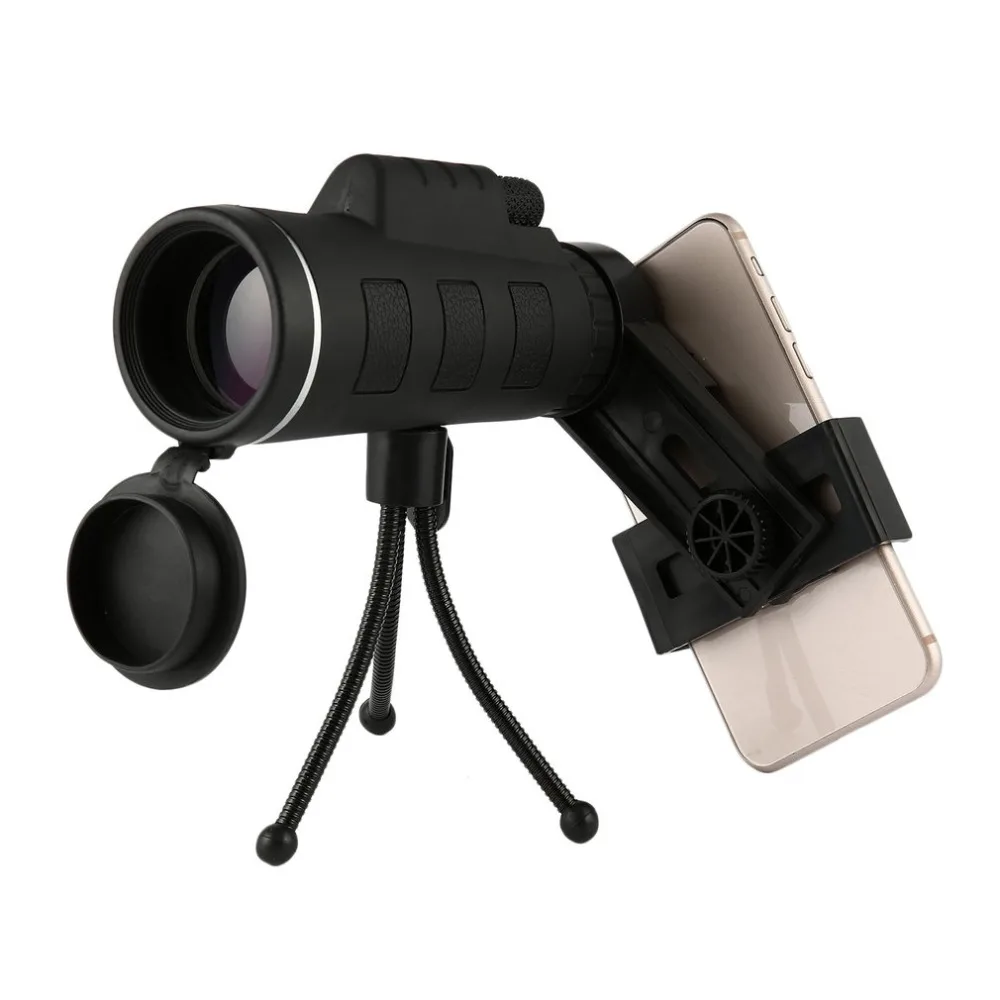 40X60 Monocular Telescope Wide Angle HD Night Vision Prism Scope With Compass Phone Clip Tripod Outdoor Portable Telescope
40X60 Monocular Telescope Wide Angle HD Night Vision Prism Scope With Compass Phone Clip Tripod Outdoor Portable Telescope