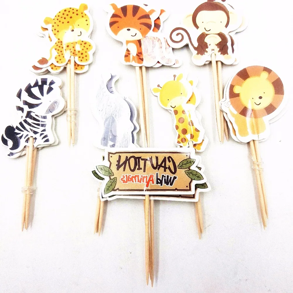 24pcs Cake Dessert Inserted Card with Zoo Animal Elephant Lion Pattern Chritmas Paper Bamboo Prod Toppers Cupcake Decoration
24pcs Cake Dessert Inserted Card with Zoo Animal Elephant Lion Pattern Chritmas Paper Bamboo Prod Toppers Cupcake Decoration