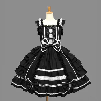 Japan palace snow spinning lace bowknot cosplay lolita dress halloween party costume
Japan palace snow spinning lace bowknot cosplay lolita dress halloween party costume