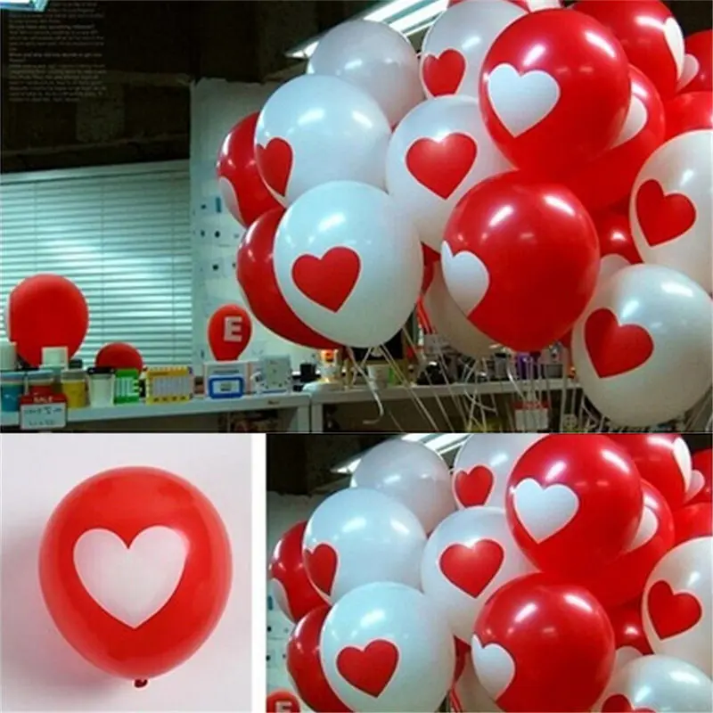 Wedding 12 Pcs Heart Printed Latex Helium Ball Ballon Party Birthday Heart Pattern Mixed Color Balloons Decoration Wholesale
Wedding 12 Pcs Heart Printed Latex Helium Ball Ballon Party Birthday Heart Pattern Mixed Color Balloons Decoration Wholesale
