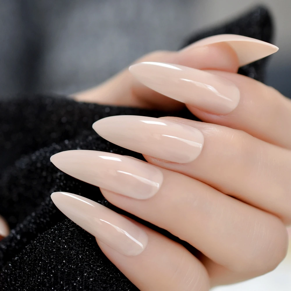 Extra long stiletto nails