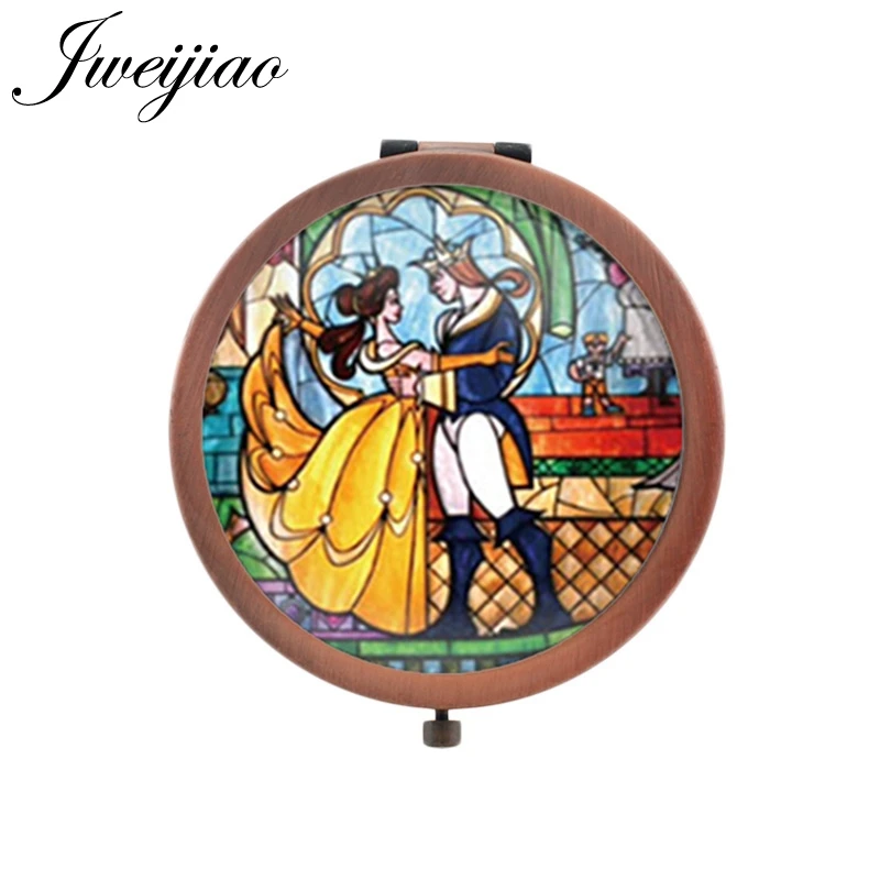 JWEIJIAO Prince and Princess Folding Compact mirror Fashion Cartoon DIY Printing Pictures Beauty Health pocket mirror C441
JWEIJIAO Prince and Princess Folding Compact mirror Fashion Cartoon DIY Printing Pictures Beauty Health pocket mirror C441