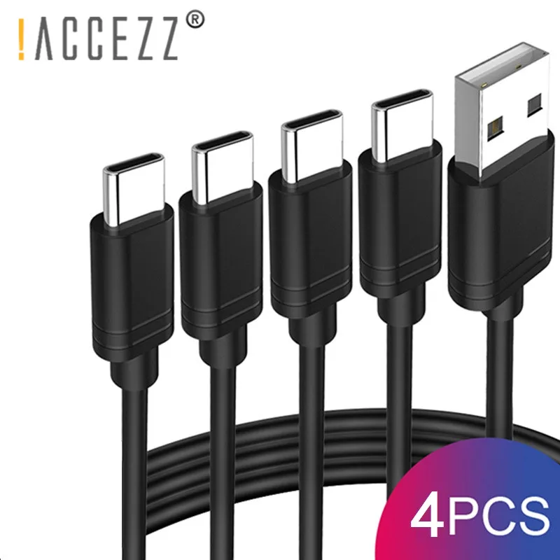!ACCEZZ 4PC USB Type C Cable For Samsung S9 S10 Plus Xiaom Redmi Huawei P10 Fast Charging Data USBC Type-C Charger Short Cables
!ACCEZZ 4PC USB Type C Cable For Samsung S9 S10 Plus Xiaom Redmi Huawei P10 Fast Charging Data USBC Type-C Charger Short Cables