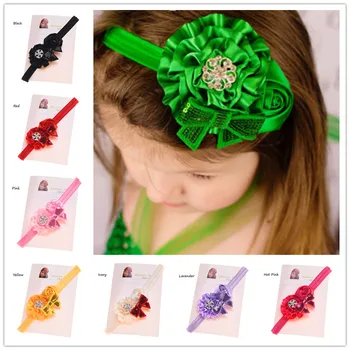 20PCS Rosette Satin Flower Headbands Hairband with Bowknot hair accessories Baptism Gift
20PCS Rosette Satin Flower Headbands Hairband with Bowknot hair accessories Baptism Gift