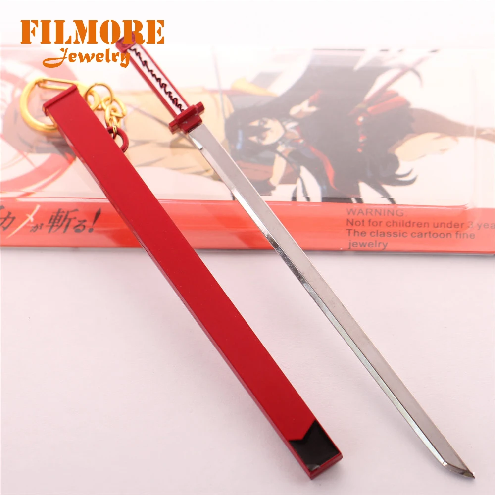 17cm Anime KILL La KILL Akame Ga KILL! Sword Key Ring Holder Chaveiro Weapon Model Key Chain for Car Fashion Jewelry Drop-ship
17cm Anime KILL La KILL Akame Ga KILL! Sword Key Ring Holder Chaveiro Weapon Model Key Chain for Car Fashion Jewelry Drop-ship