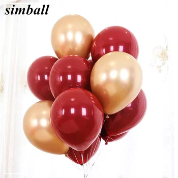 10pcs Ruby Red Balloon New Glossy Metal Pearl Latex Balloons Chrome Metallic Colors Air Balloons Globos Wedding Party Decoration
10pcs Ruby Red Balloon New Glossy Metal Pearl Latex Balloons Chrome Metallic Colors Air Balloons Globos Wedding Party Decoration