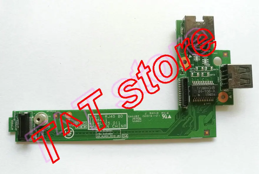 Оригинальный ноутбук с портом Ethernet L440, USB, ЛВС, Стандартная плата RJ45 BD 04X4820 0C58541, тест, хорошая бесплатная доставка
Оригинальный ноутбук с портом Ethernet L440, USB, ЛВС, Стандартная плата RJ45 BD 04X4820 0C58541, тест, хорошая бесплатная доставка