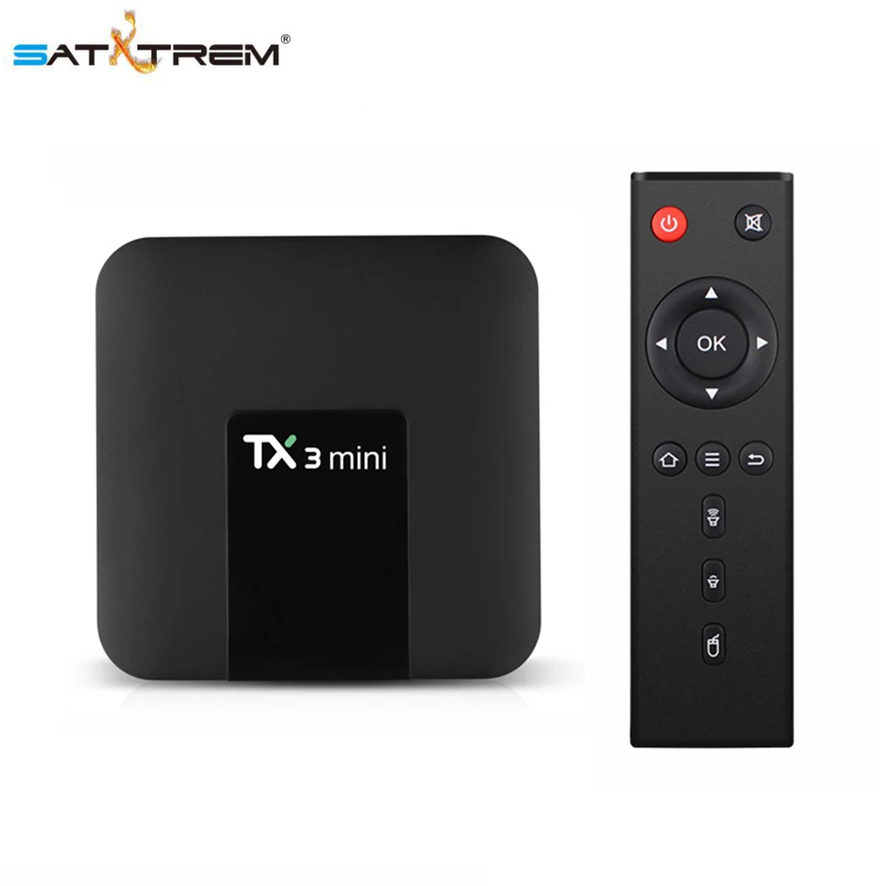 TX3 Mini Android 7.1 Smart TV Box Amlogic S905W Quad Core Support 2.4GHz 64bits H.265 WiFi 4K HD Set Top Box With Remote Control
TX3 Mini Android 7.1 Smart TV Box Amlogic S905W Quad Core Support 2.4GHz 64bits H.265 WiFi 4K HD Set Top Box With Remote Control