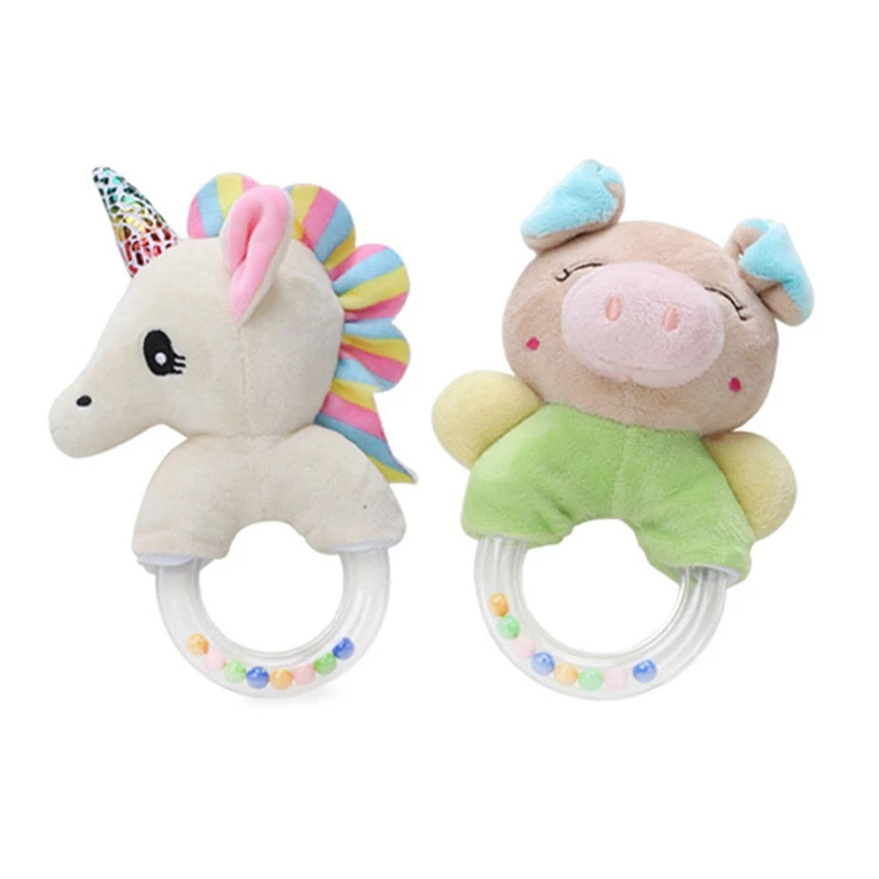 Baby Cartoon Pig Unicorn Plush Rattle Bell Newborn Hand Grasp Toys Soft Mobile Infant Crib Dolls
Baby Cartoon Pig Unicorn Plush Rattle Bell Newborn Hand Grasp Toys Soft Mobile Infant Crib Dolls