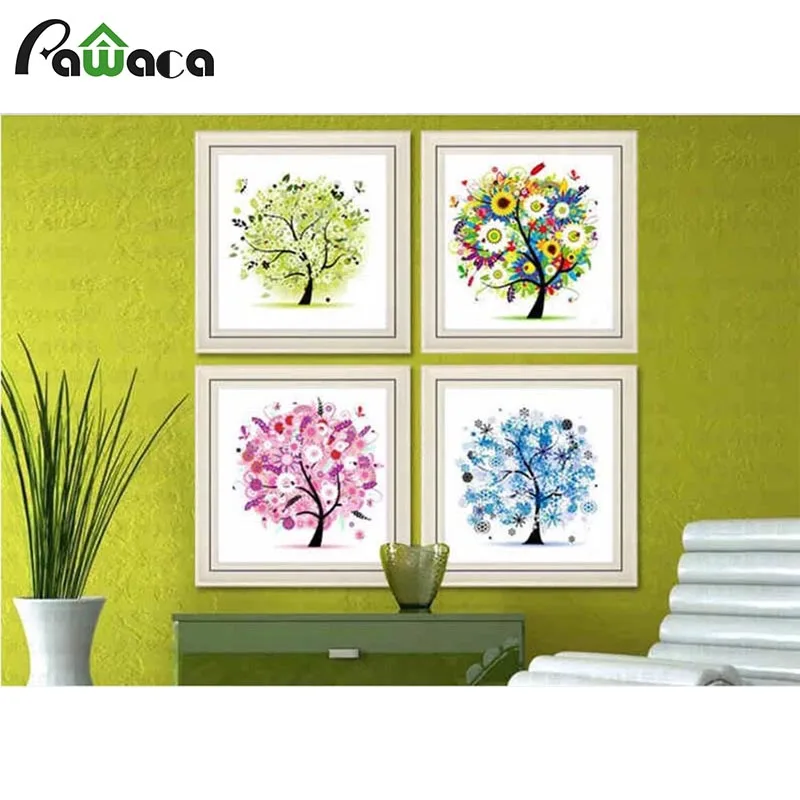 4 Colors Flower Tree Pattern DIY 5D Diamond Painting Mosaic Cross Stitch Diamond Embroidery Kits Home Decor Christmas Gifts
4 Colors Flower Tree Pattern DIY 5D Diamond Painting Mosaic Cross Stitch Diamond Embroidery Kits Home Decor Christmas Gifts