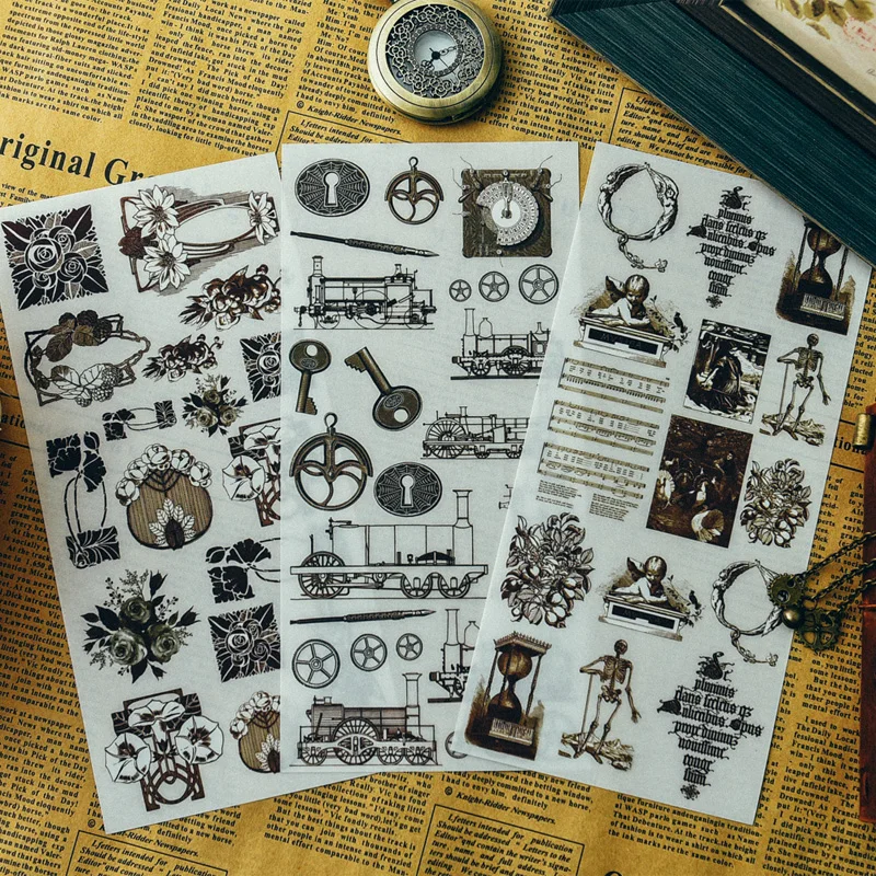Vintage Rub on Stickers for Scrapbooking/ Happy Planner/ Card Making/Journaling Project T45
Vintage Rub on Stickers for Scrapbooking/ Happy Planner/ Card Making/Journaling Project T45