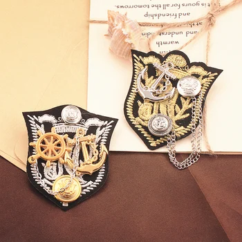 15pcs Customize anchor navy style badge fashion preppy style badge lace medal corsage
15pcs Customize anchor navy style badge fashion preppy style badge lace medal corsage