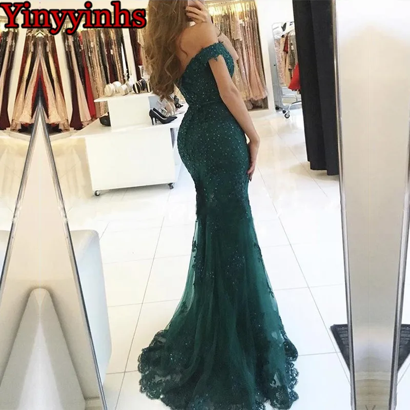 AE108-Off-the-Shoulder-Long-Dress-Mermaid-Evening-Dress-2018-Lace-Robe-De-Soiree-longue-Formal (1)
