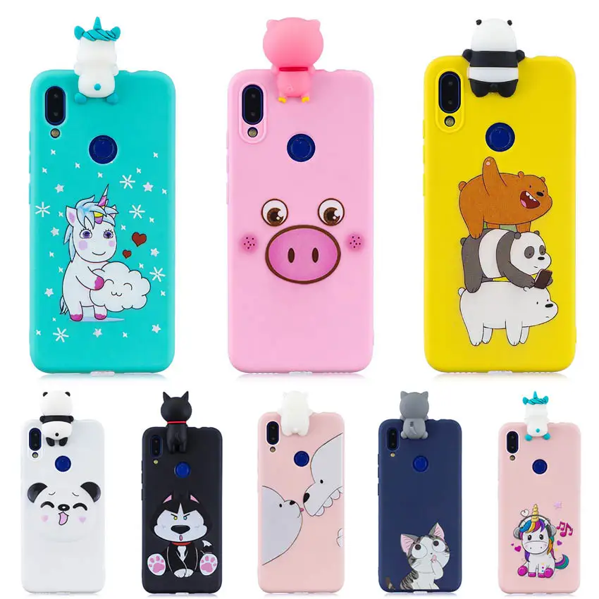 3D Silicone Soft Case For Xiaomi Redmi 7 cute Unicorn pig cat bear cute Cases For xiaomi redmi go Cover Redmi7
3D Silicone Soft Case For Xiaomi Redmi 7 cute Unicorn pig cat bear cute Cases For xiaomi redmi go Cover Redmi7