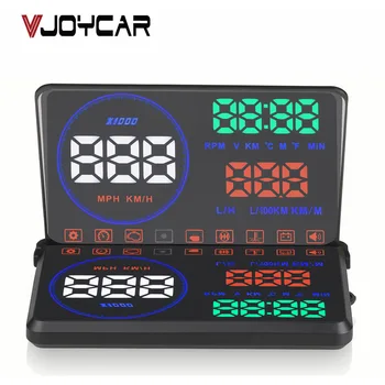 VJOYCAR M9 HUD Display Car 5.5 Inch Windscreen Projector OBD2 EUOBD Car Driving Data Display Speed RPM Fuel Consumption
VJOYCAR M9 HUD Display Car 5.5 Inch Windscreen Projector OBD2 EUOBD Car Driving Data Display Speed RPM Fuel Consumption