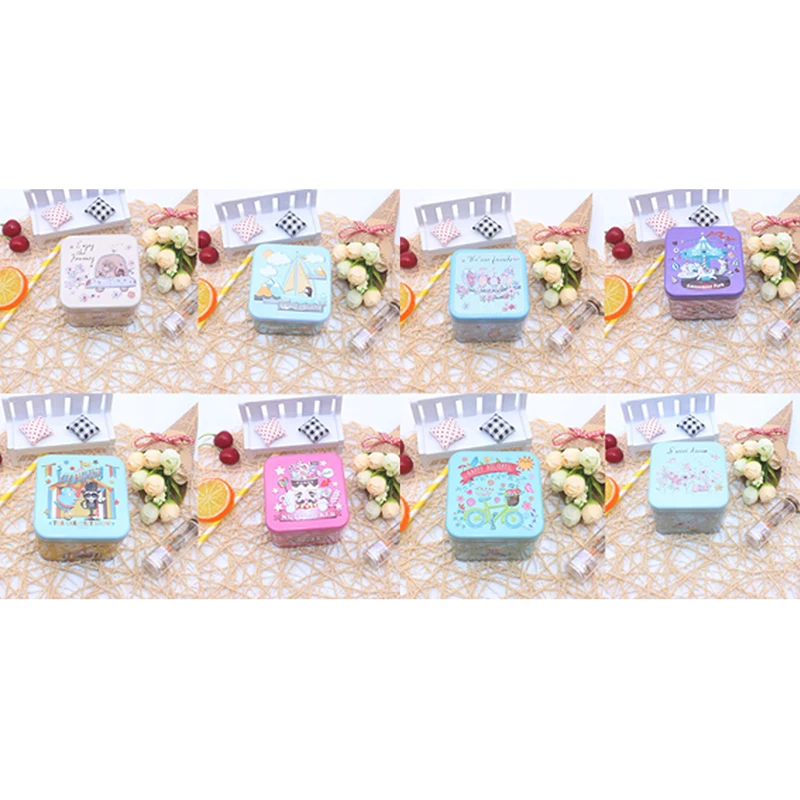 1PC 8 STYLE Mini Empty Metal Box Tin Storage Box Tinplate Dream House Tin Metal Container Small Storage Box Kids Gift
1PC 8 STYLE Mini Empty Metal Box Tin Storage Box Tinplate Dream House Tin Metal Container Small Storage Box Kids Gift