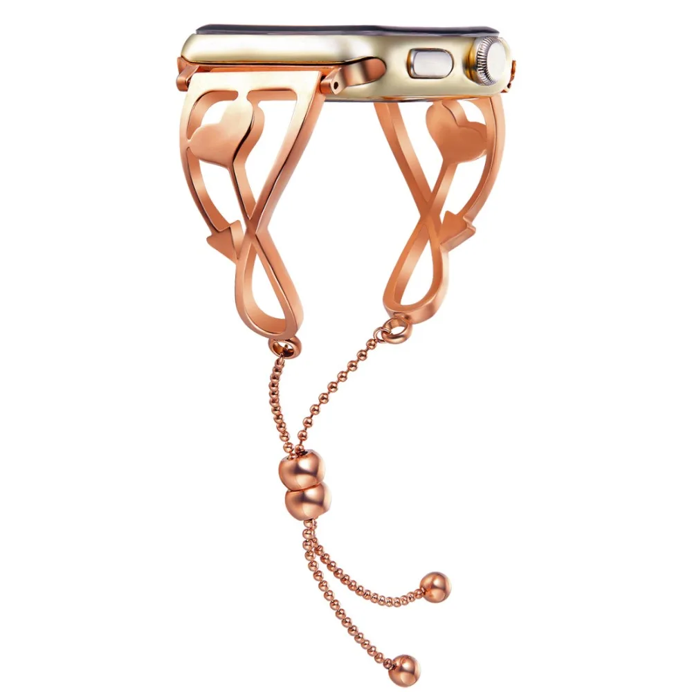 DIDI Bracelet for iWatch 4 Series 4 3 2 1 Stainless Steel Gold Metal Buckle Pulseira Strap for Apple Watch 38 mm 42mm 44mm 40mm
DIDI Bracelet for iWatch 4 Series 4 3 2 1 Stainless Steel Gold Metal Buckle Pulseira Strap for Apple Watch 38 mm 42mm 44mm 40mm
