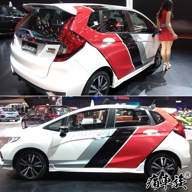 for Honda FIT car stickers GK5 JAZZ decoration modified car stickers racing painted body foil
for Honda FIT car stickers GK5 JAZZ decoration modified car stickers racing painted body foil