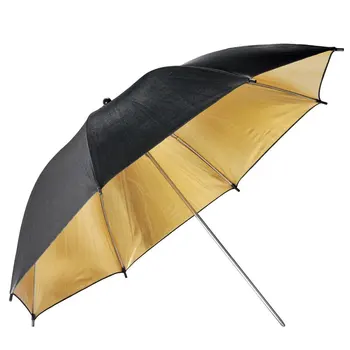 Neewer 1 pcs 33 inch/84cm photography Pro Studio Reflector Black&Gold diffuser Umbrella for Yongnuo/Godox Flash Studio Lighting
Neewer 1 pcs 33 inch/84cm photography Pro Studio Reflector Black&Gold diffuser Umbrella for Yongnuo/Godox Flash Studio Lighting