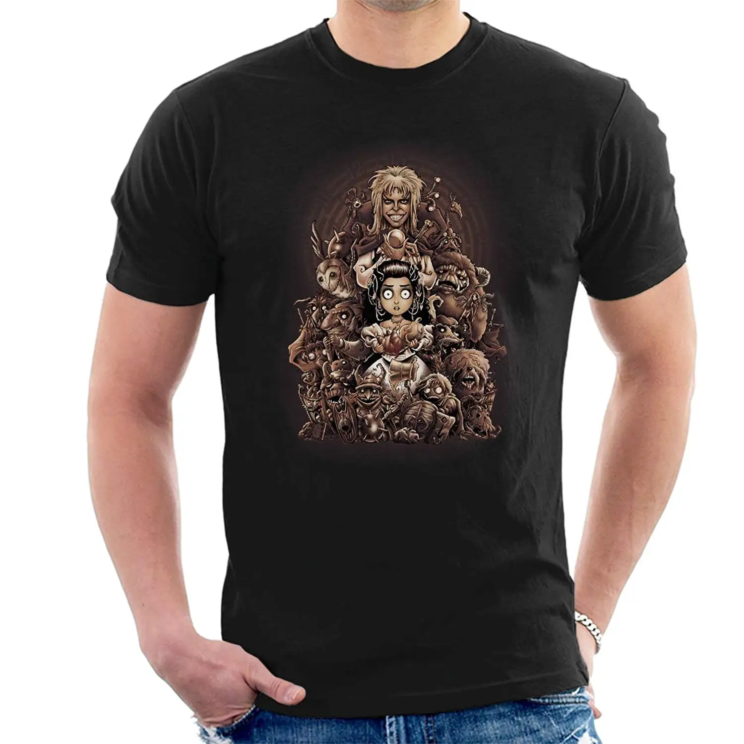 Labyrinth Thirteen Hours Tim Burton Men's T-Shirt Mens 2018 New T Shirts Printing High Quality Casual Printing Top Tee
Labyrinth Thirteen Hours Tim Burton Men's T-Shirt Mens 2018 New T Shirts Printing High Quality Casual Printing Top Tee