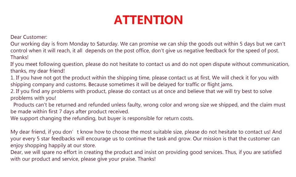 ATTENTION